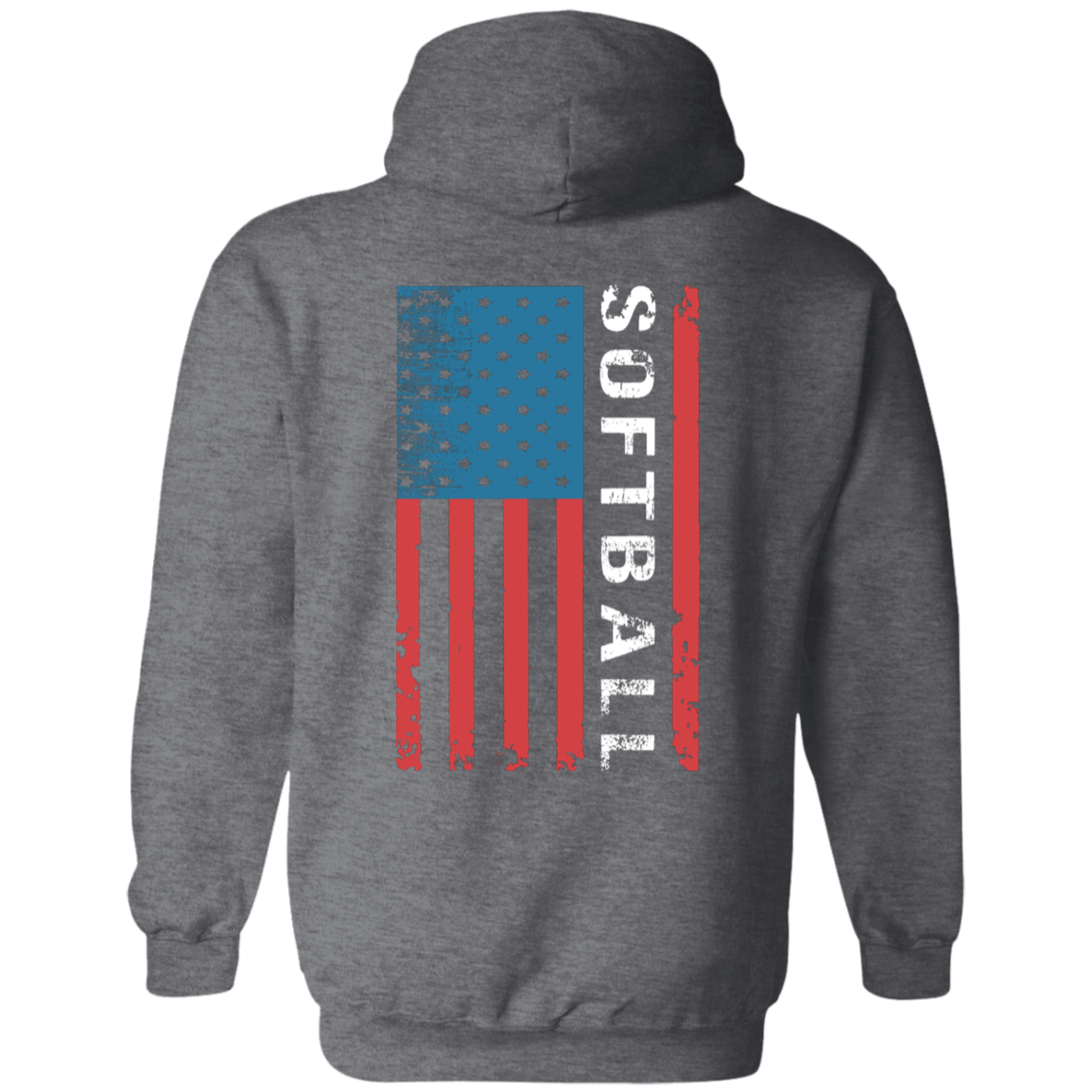 Softball Patriotic Hoodie