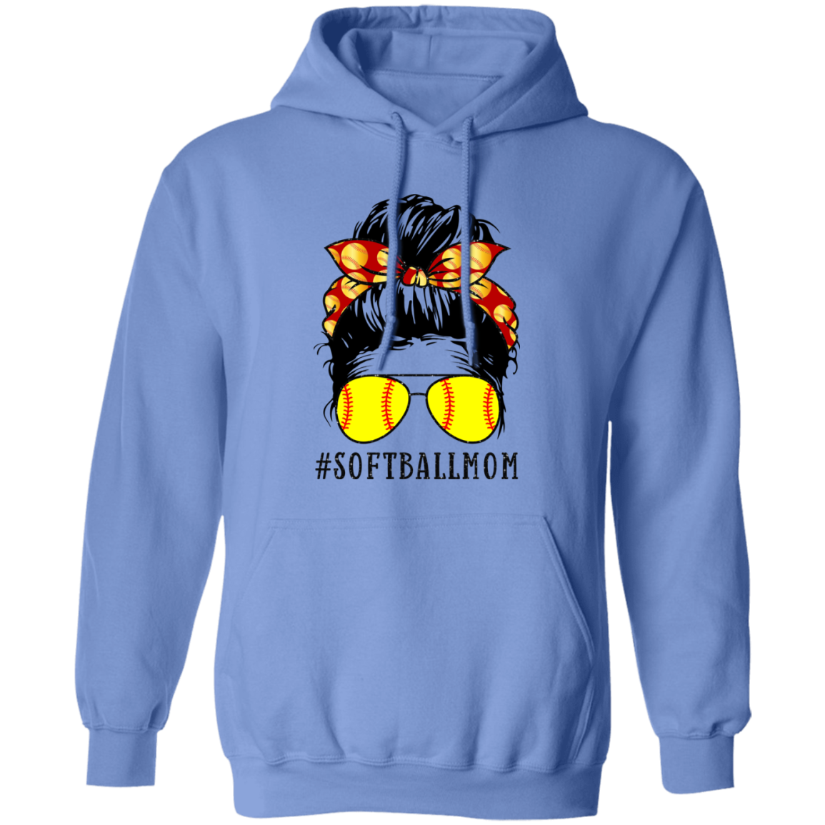 Yellow on sale softball hoodie