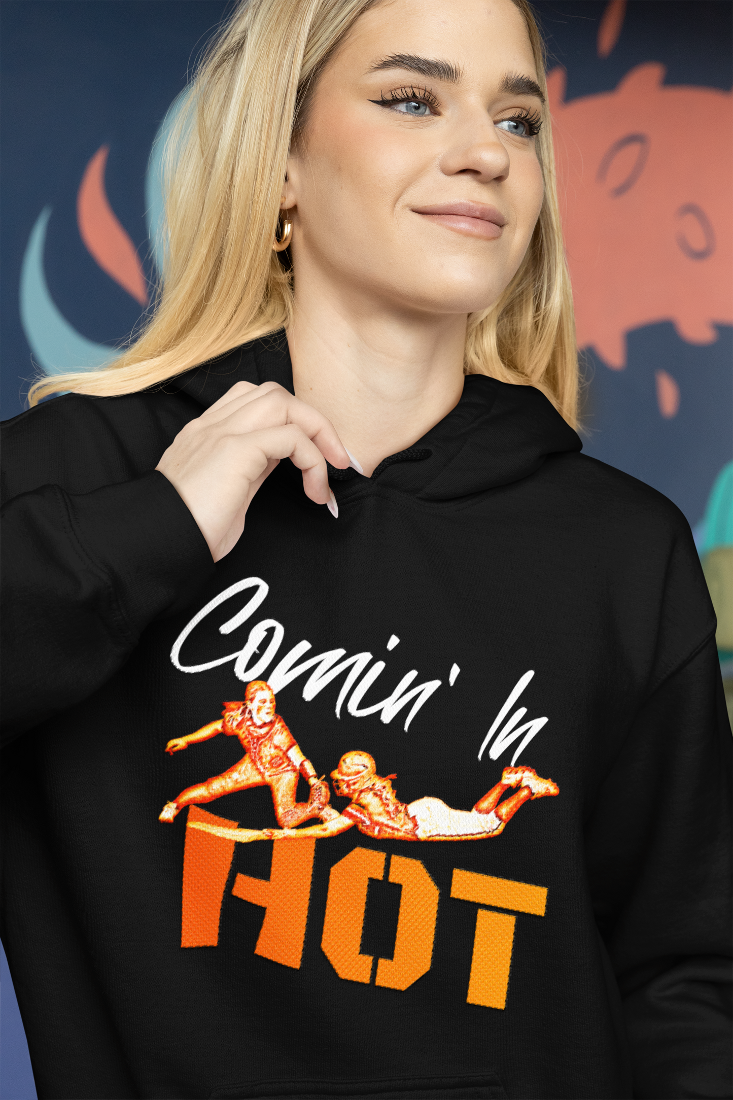 Comin' In HOT Pullover Hoodie