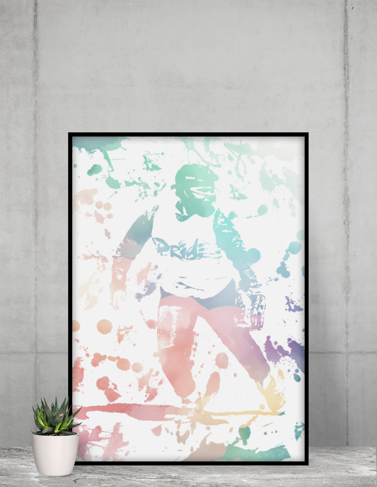 Custom Watercolor Dreams Wall Art