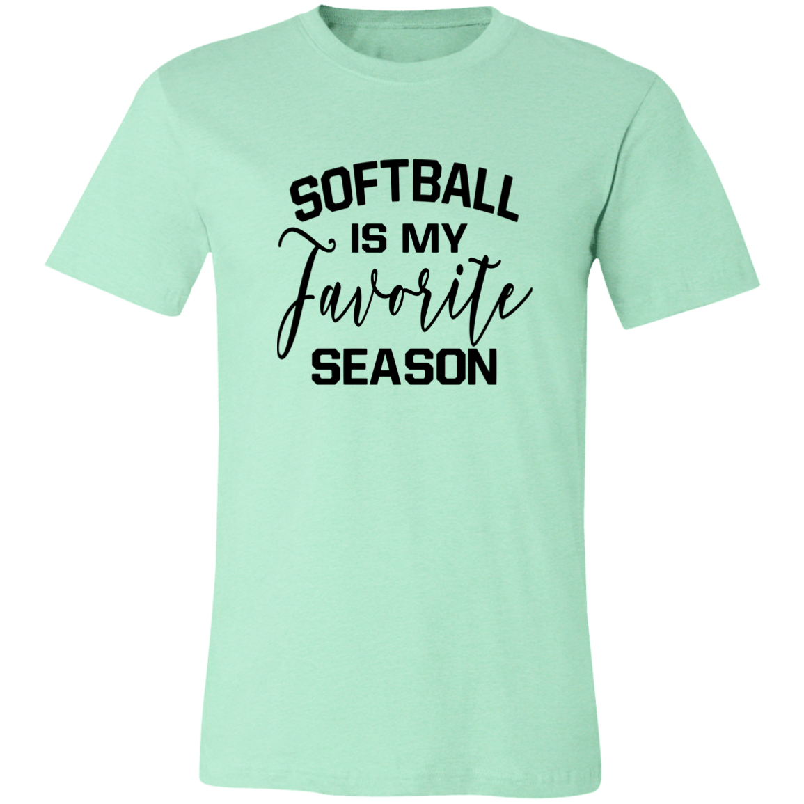 Softball Is My Favorite Season T-Shirt