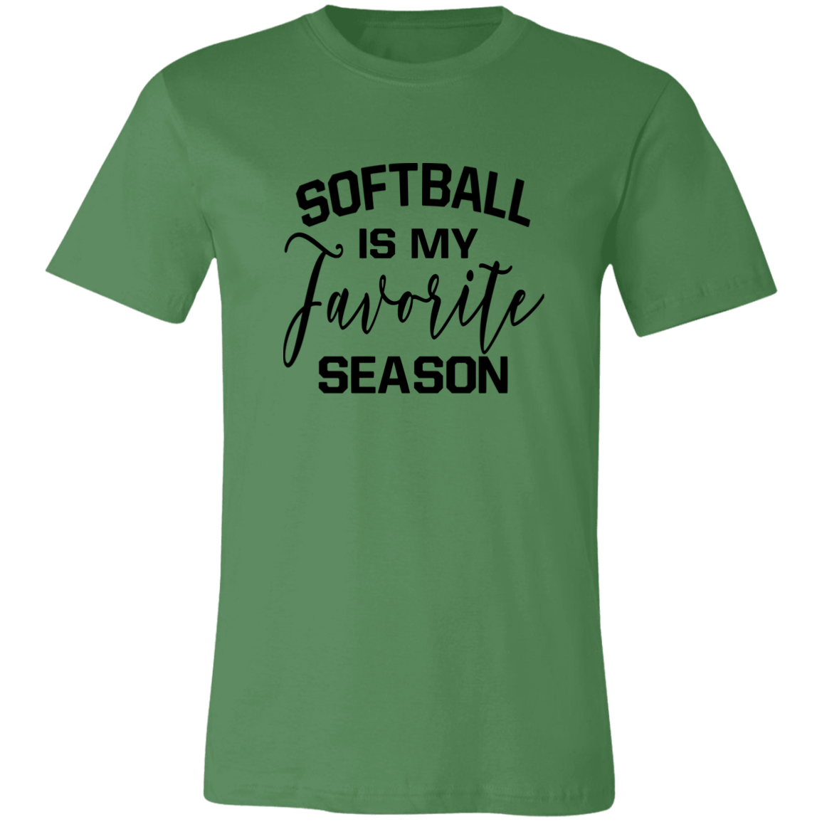 Softball Is My Favorite Season T-Shirt