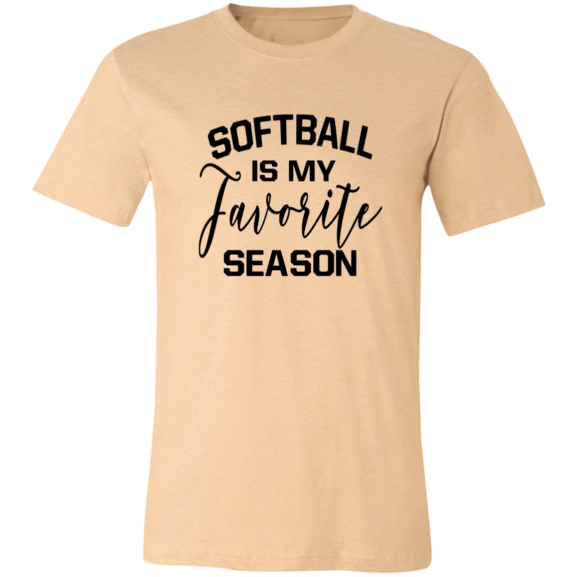 Softball Is My Favorite Season T-Shirt