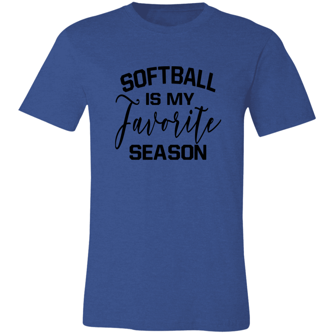 Softball Is My Favorite Season T-Shirt