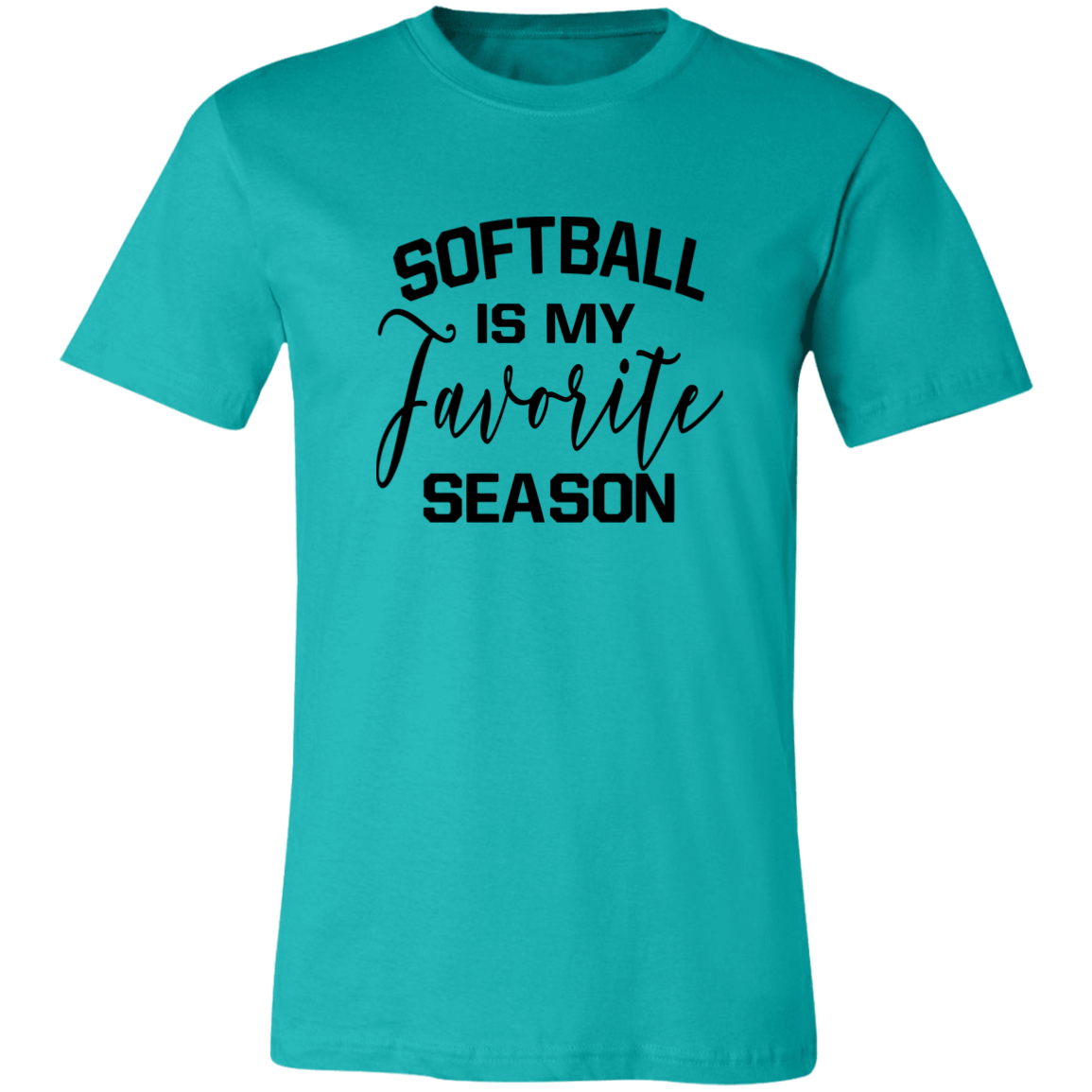 Softball Is My Favorite Season T-Shirt