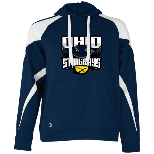 Ohio Stingrays Athletic Colorblock Fleece Hoodie