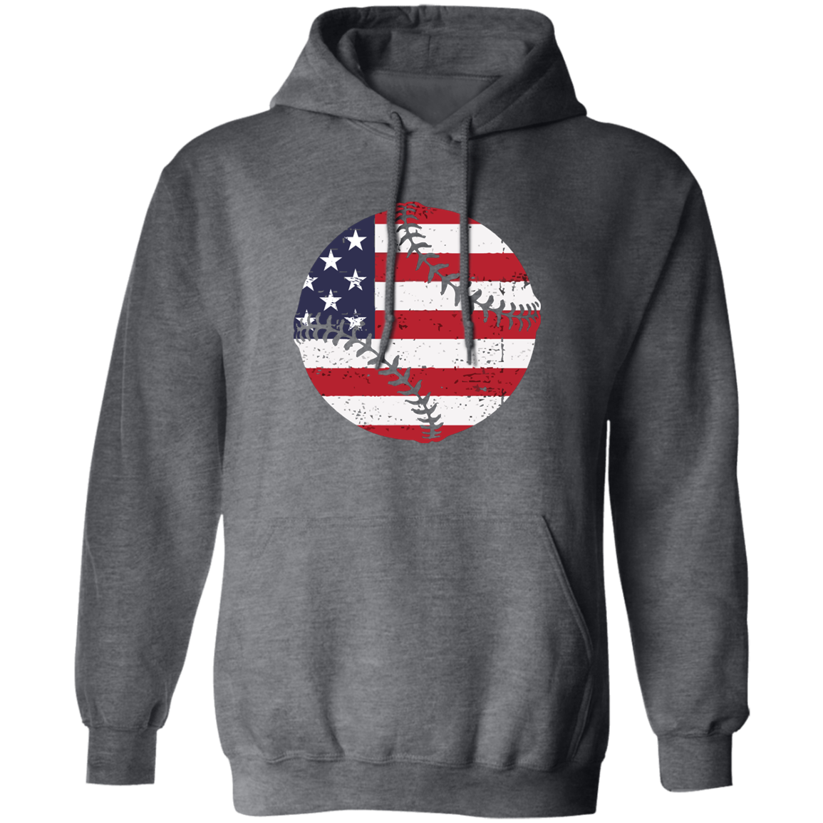 Red, White and Blue Softball Hoodie