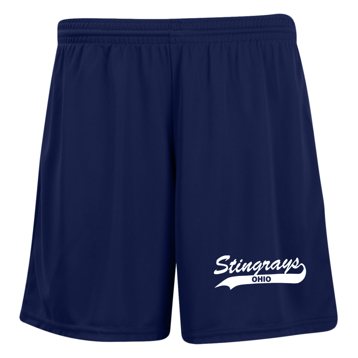 Ohio Stingrays Ladies' Moisture-Wicking 7 inch Inseam Training Shorts