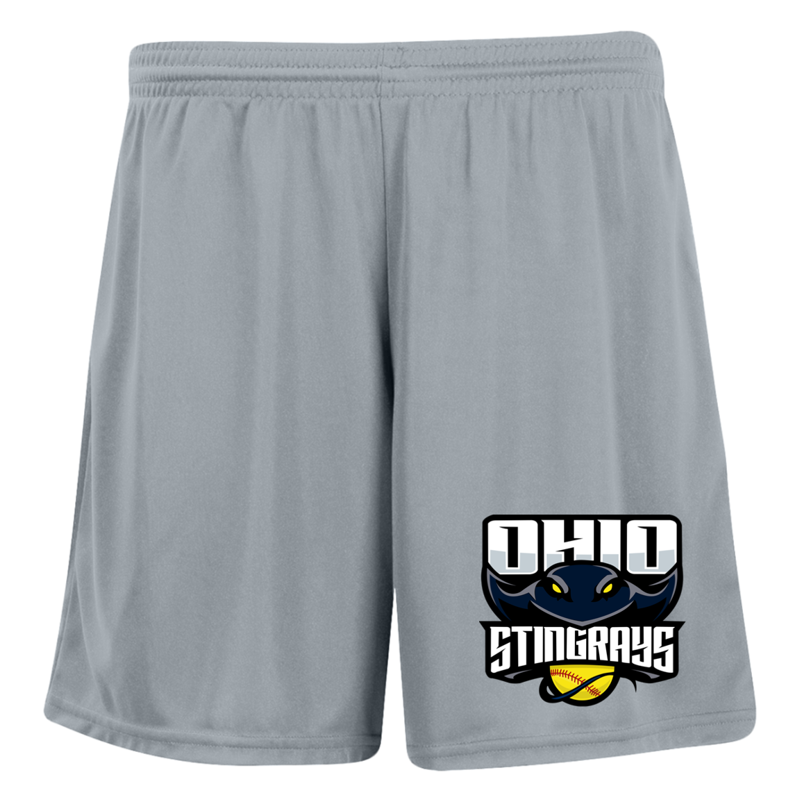 Ohio Stingrays Ladies' Moisture-Wicking 7 inch Inseam Training Shorts