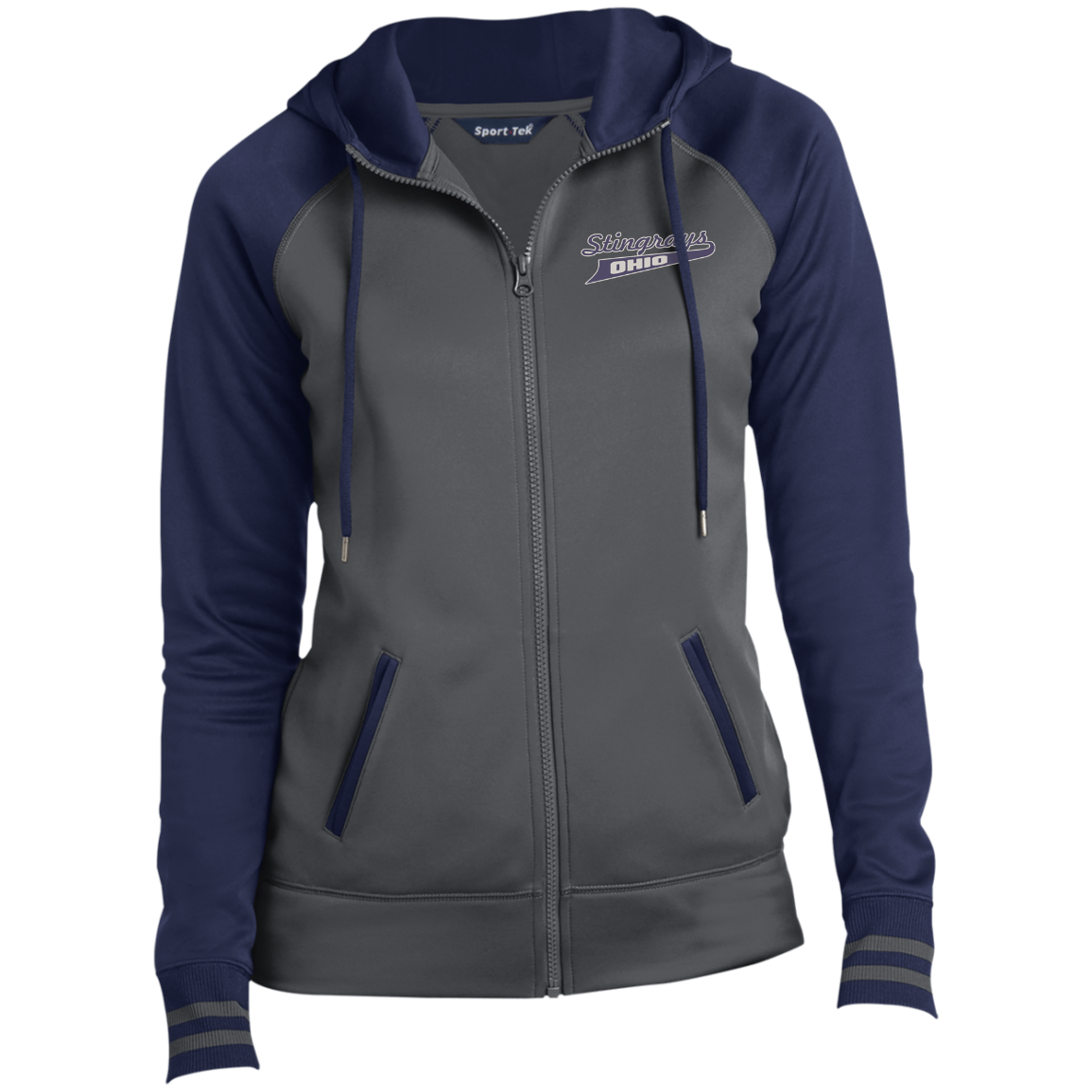 Ohio Stingrays Ladies' Sport-Wick® Full-Zip Hooded Jacket