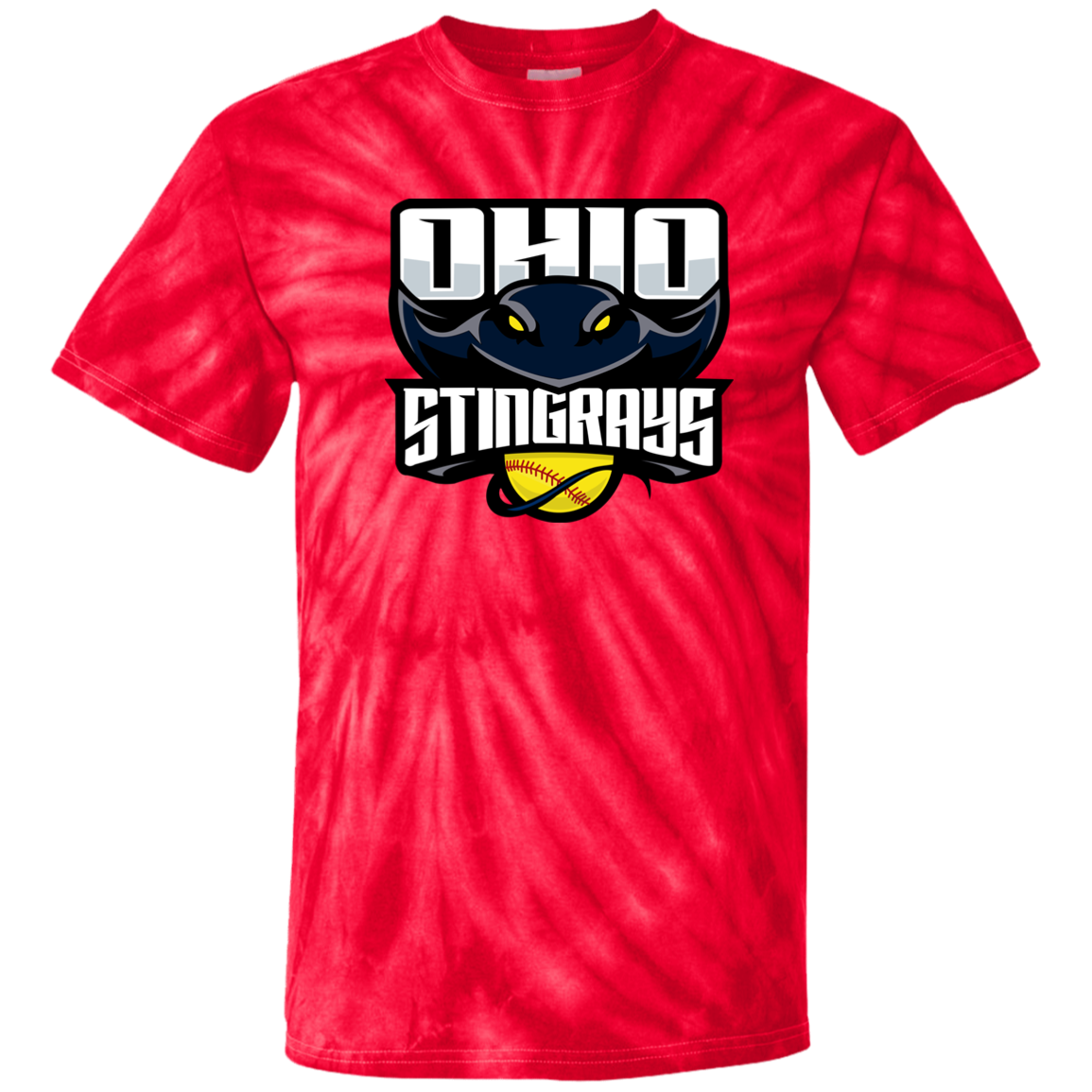 Ohio Stingrays Tie Dye T-Shirt