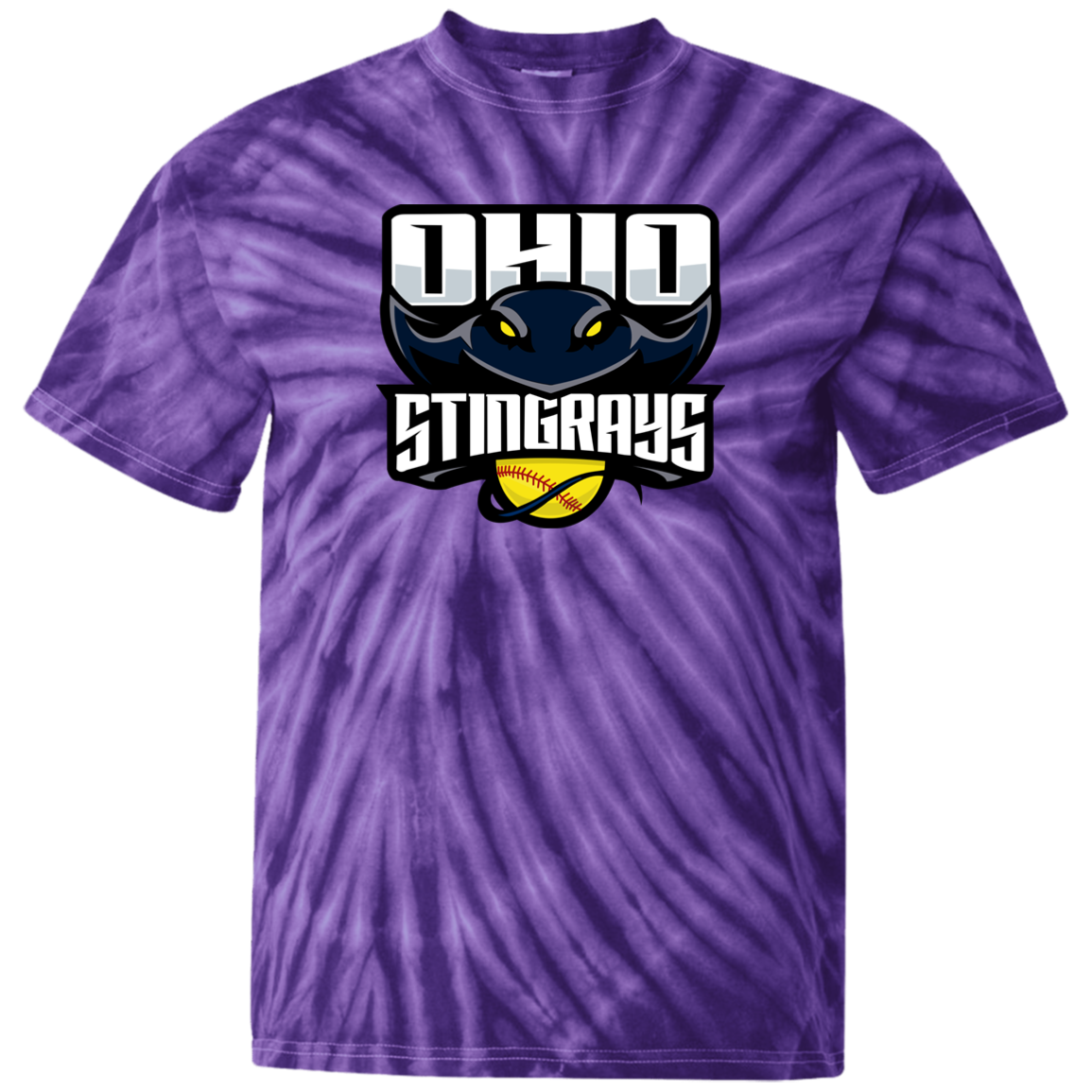 Ohio Stingrays Tie Dye T-Shirt