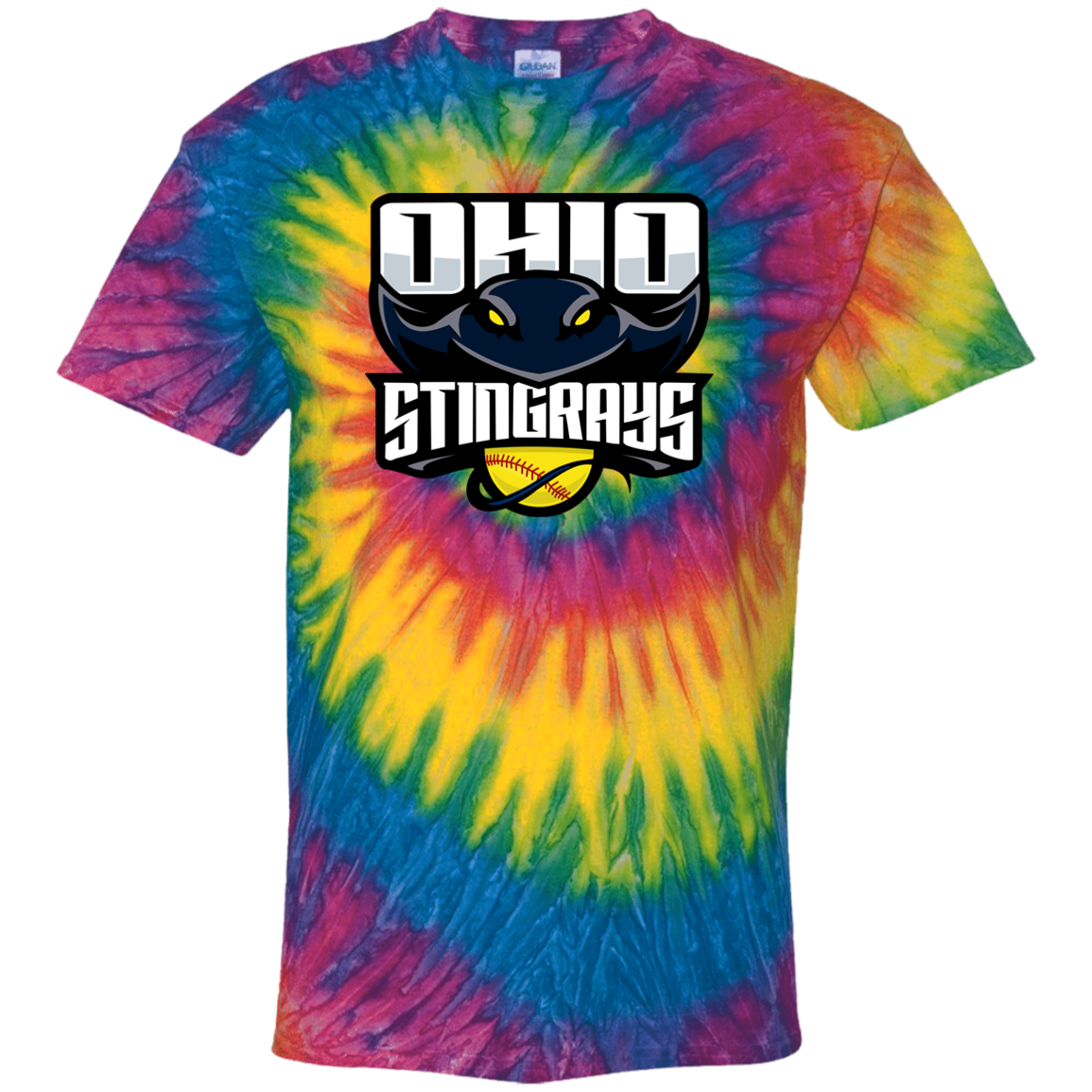 Ohio Stingrays Tie Dye T-Shirt