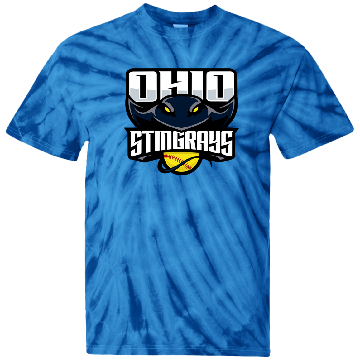 Ohio Stingrays Tie Dye T-Shirt