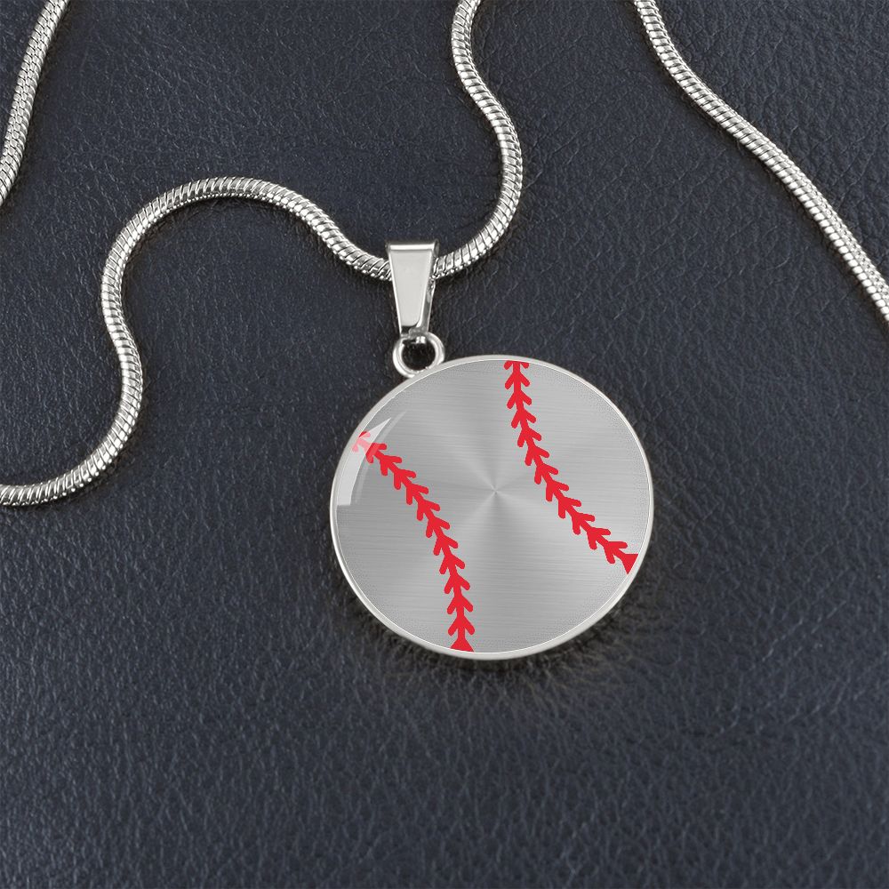 Softball Necklace