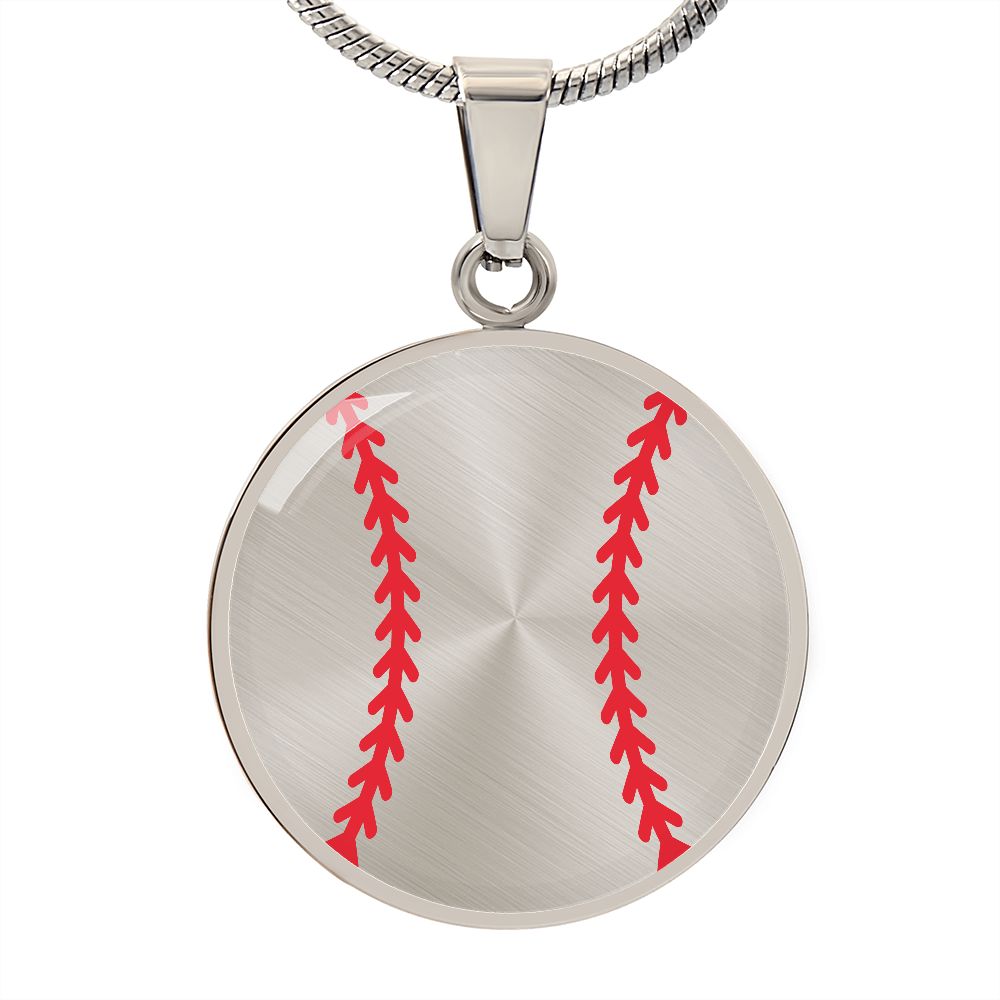 Softball Necklace