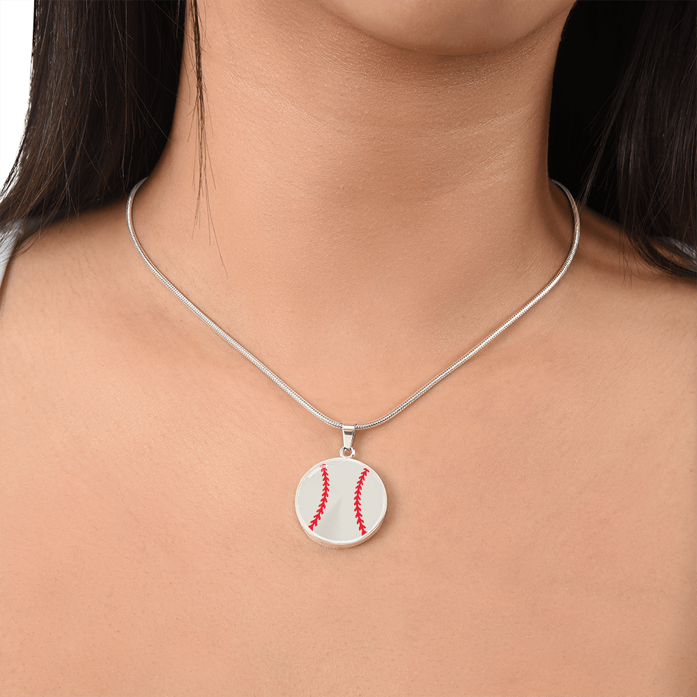 Softball Necklace