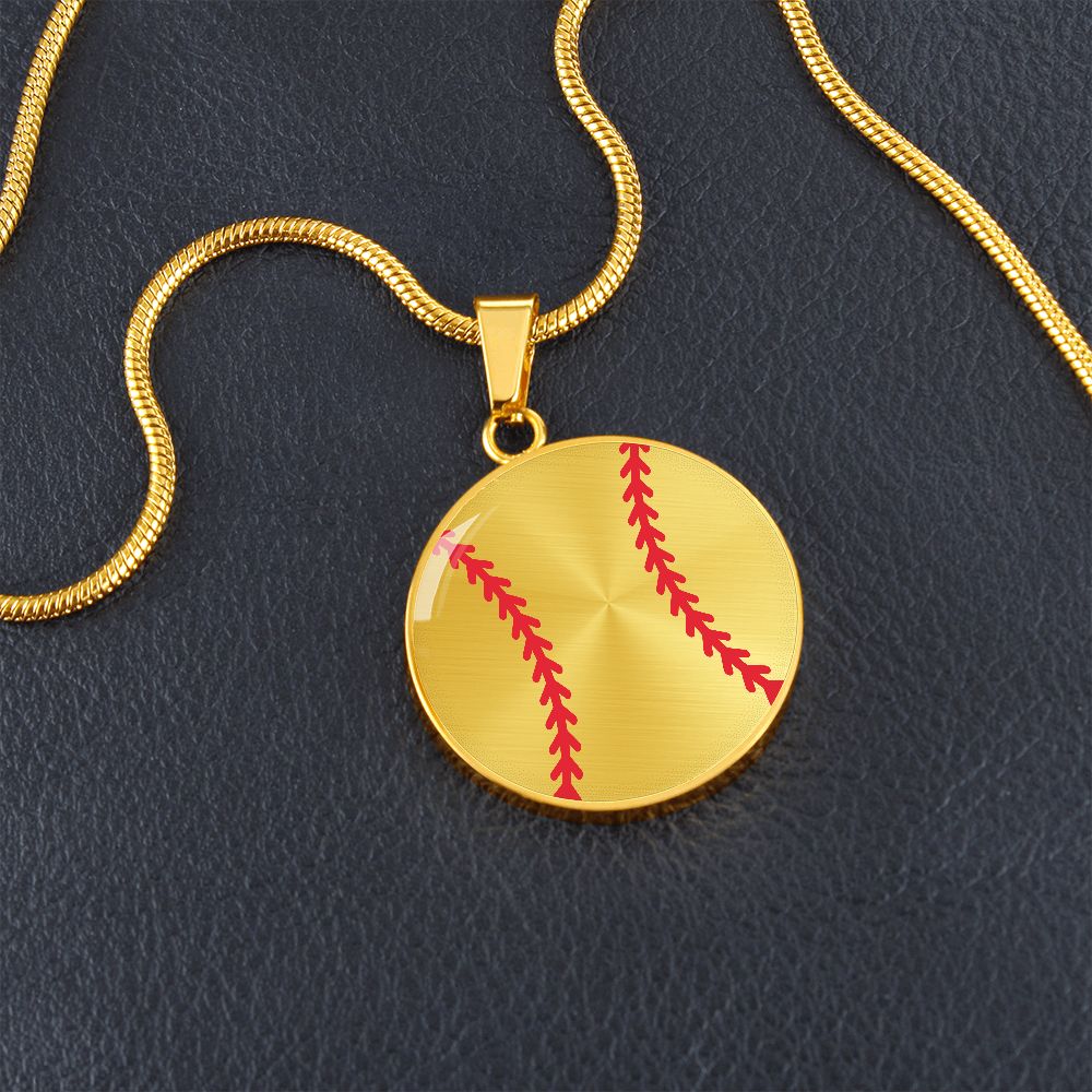 Softball Necklace