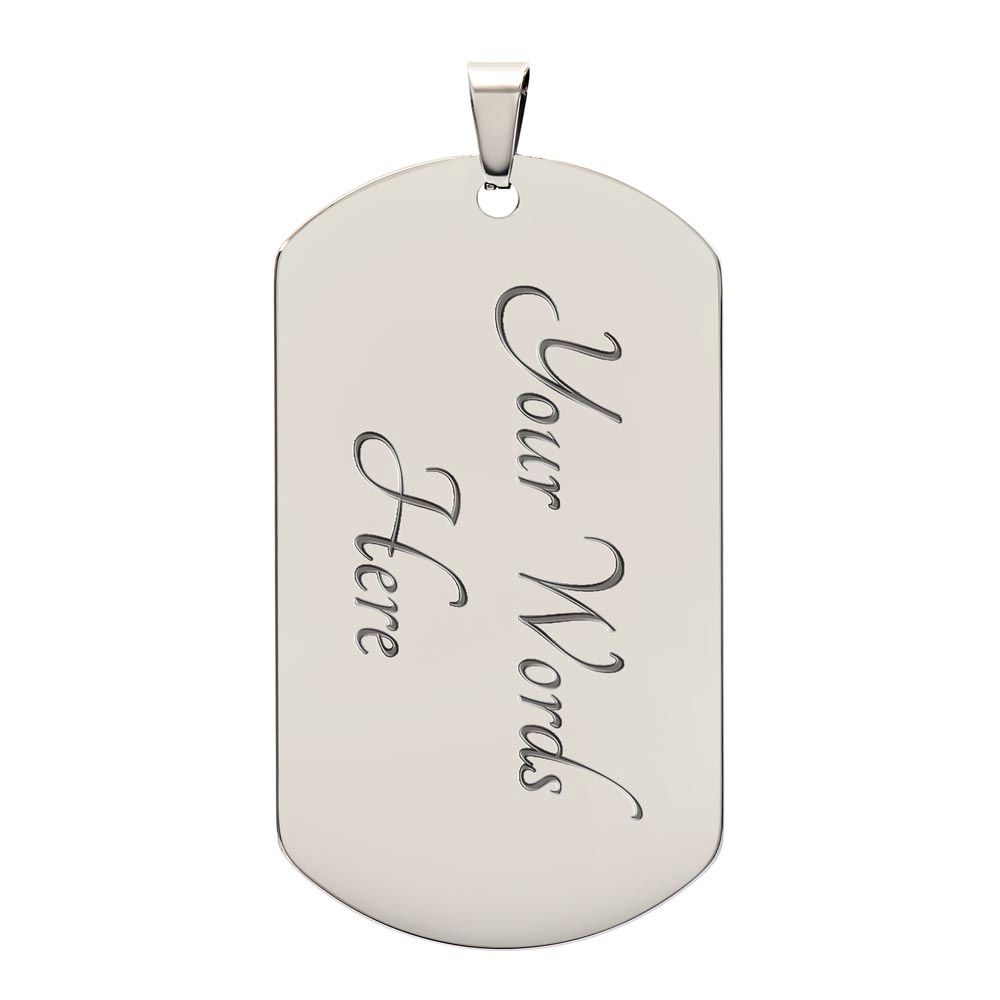 Ohio Stingrays Dog Tag Necklace