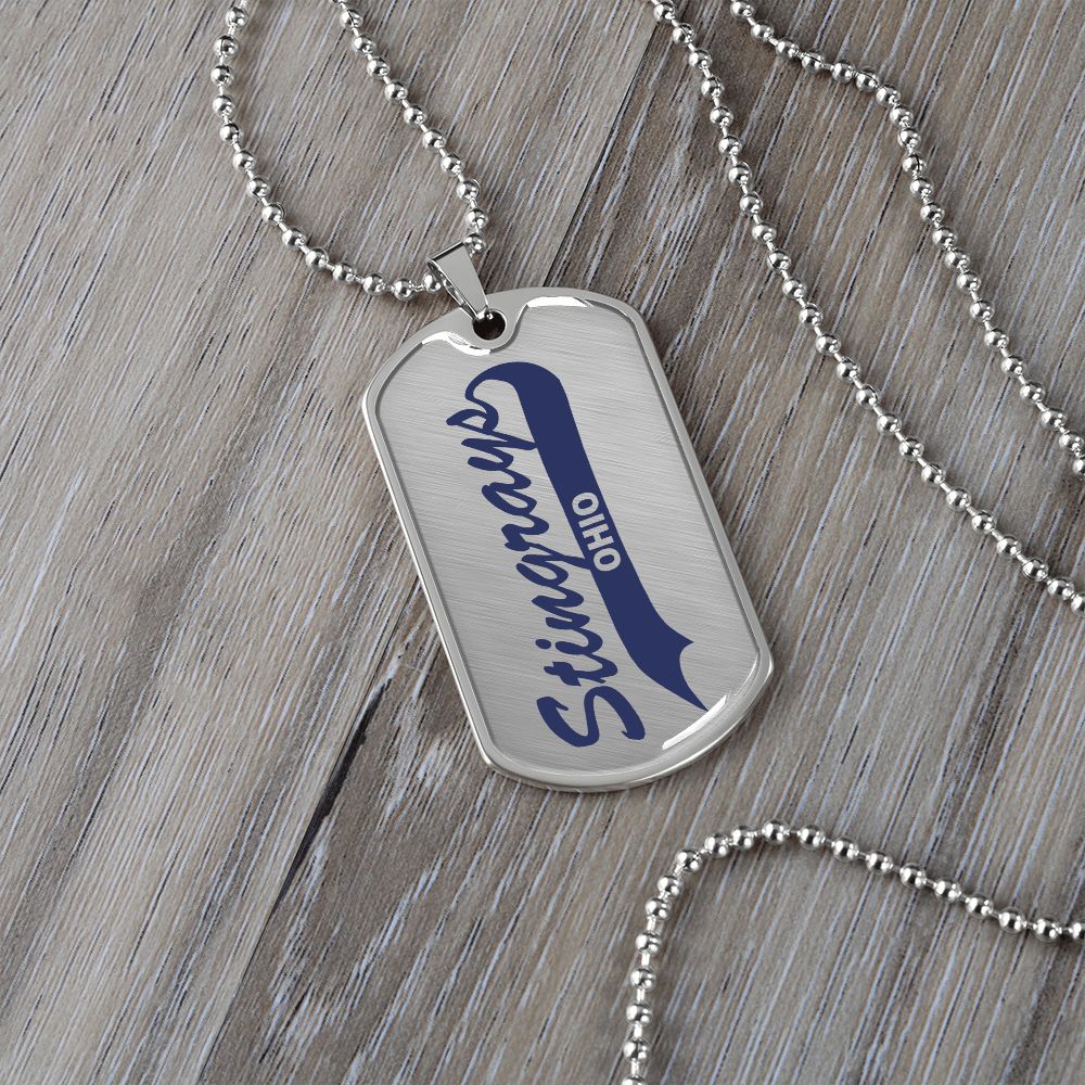 Ohio Stingrays Dog Tag Necklace